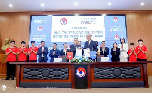 Liên đoàn bóng đá Việt Nam công bố Nhà tài trợ các đội tuyển Quốc gia