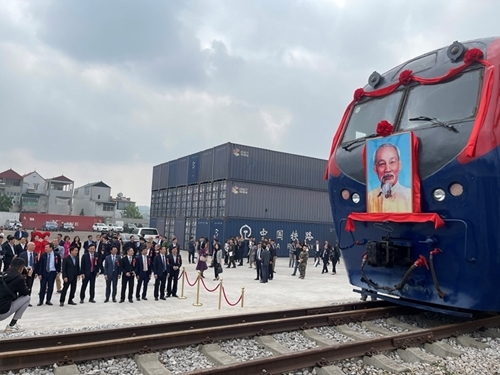Ga Cao Xá chạy chuyến tàu liên vận quốc tế đầu tiên vào ngày 23 4