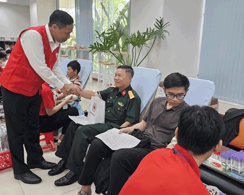 TP Cần Thơ 600 người tham gia hiến máu tình nguyện