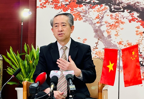 Đại sứ Trung Quốc Hùng Ba Chiến thắng Điện Biên Phủ là thắng lợi vĩ đại của nhân dân Việt Nam