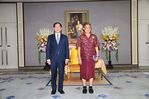 Bộ trưởng Ngoại giao Bùi Thanh Sơn tiếp kiến Công chúa Thái Lan