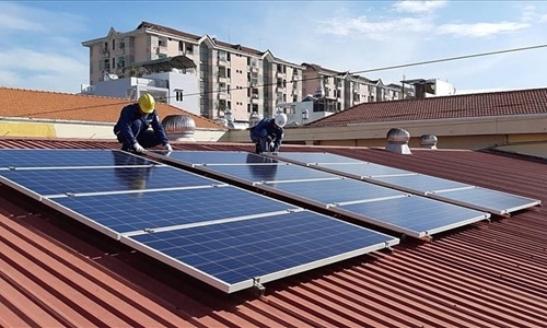 Điện mặt trời mái nhà tự sản, tự tiêu được lấy ý kiến phát triển