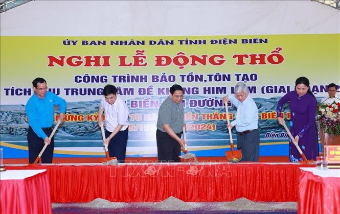 Thủ tướng dự Lễ khởi công tôn tạo Khu đề kháng Him Lam