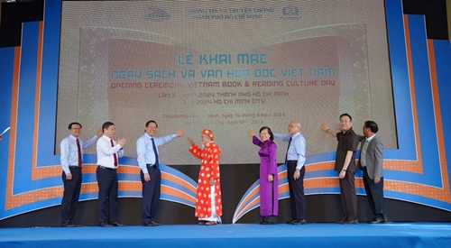 TP Hồ Chí Minh Khai mạc Ngày Sách và Văn hóa đọc Việt Nam năm 2024
