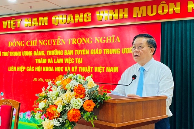Đổi mới mạnh mẽ nội dung, phương thức hoạt động của Liên hiệp các Hội Khoa học và Kỹ thuật Việt Nam