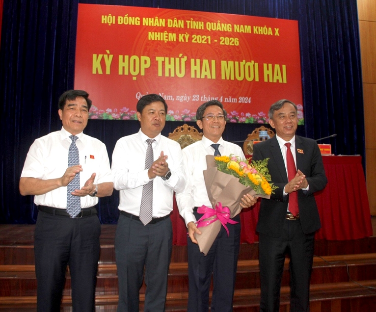 Đồng chí Trần Nam Hưng giữ chức Phó Chủ tịch UBND tỉnh Quảng Nam