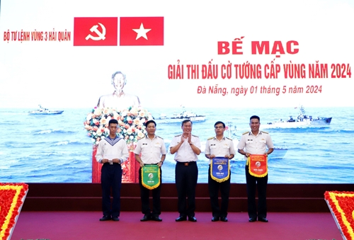 Vùng 3 Hải quân tổ chức thành công Giải thi đấu cờ tướng cấp Vùng