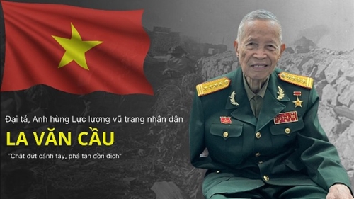 Đại tá La Văn Cầu Một lòng một dạ vì nền độc lập, tự do của nước nhà