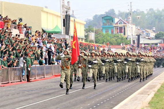 Sơ duyệt diễu binh, diễu hành kỷ niệm 70 năm Chiến thắng Điện Biên Phủ
