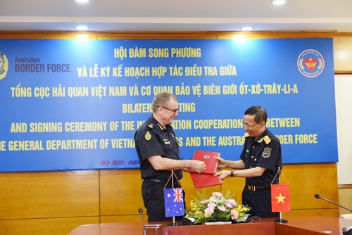 Tăng cường hợp tác Hải quan giữa Việt Nam và Australia