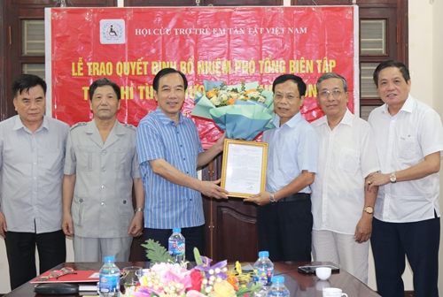 Ông Nguyễn Văn Minh được bổ nhiệm Phó Tổng Biên tập Tạp chí Tình thương và Cuộc sống