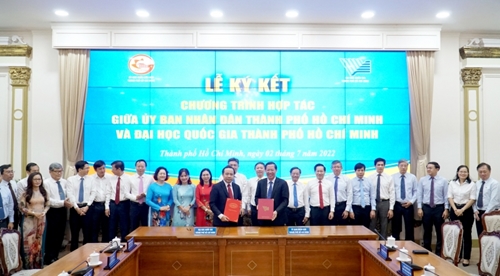 TP Hồ Chí Minh và ĐHQG-HCM hợp tác phát triển nhân lực chất lượng cao