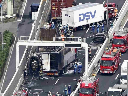 Nhật Bản Đâm xe liên hoàn trên cao tốc khiến ít nhất 3 người thiệt mạng