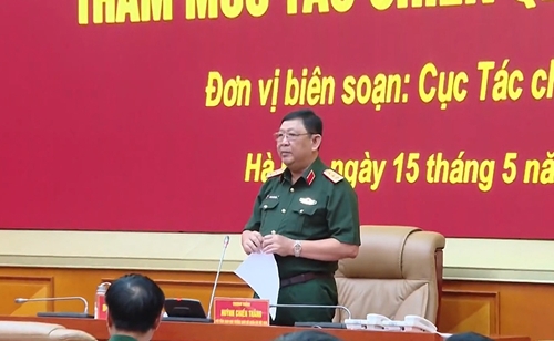 Đánh giá, nghiệm thu “Điều lệ Công tác tham mưu tác chiến QĐND Việt Nam”