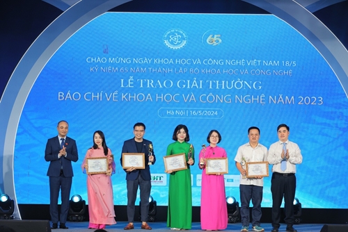 Báo điện tử Đảng Cộng sản Việt Nam đoạt Giải Nhì Giải thưởng báo chí về khoa học và công nghệ