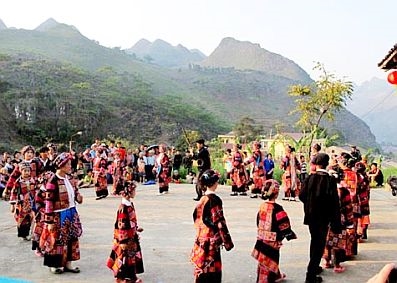 Lễ hội Cầu mưa của đồng bào Lô Lô ở Hà Giang