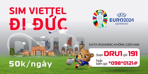 Data roaming không giới hạn chào đón UEFA EURO 2024