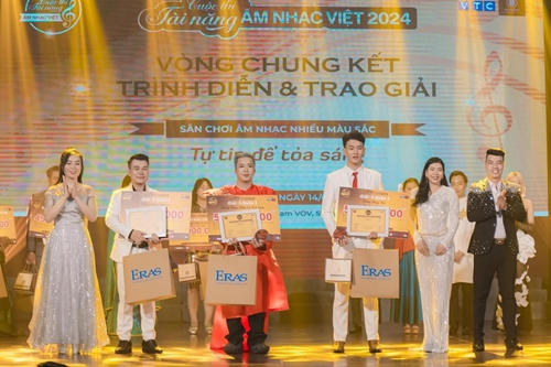 Nguyễn Hưng Thịnh đoạt giải Á quân 2 Cuộc thi tài năng âm nhạc Việt 2024