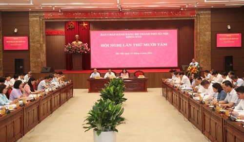 Ban Chấp hành Đảng bộ Thành phố Hà Nội triển khai kế hoạch tổ chức Đại hội các cấp