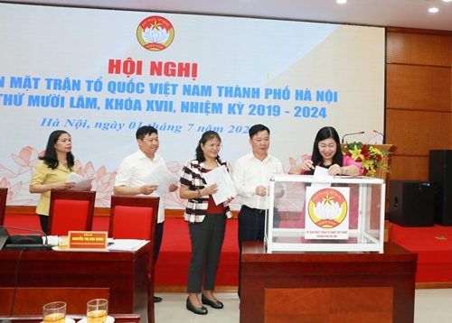 Chuẩn bị các điều kiện cho Đại hội MTTQ Việt Nam TP Hà Nội thiết thực, hiệu quả