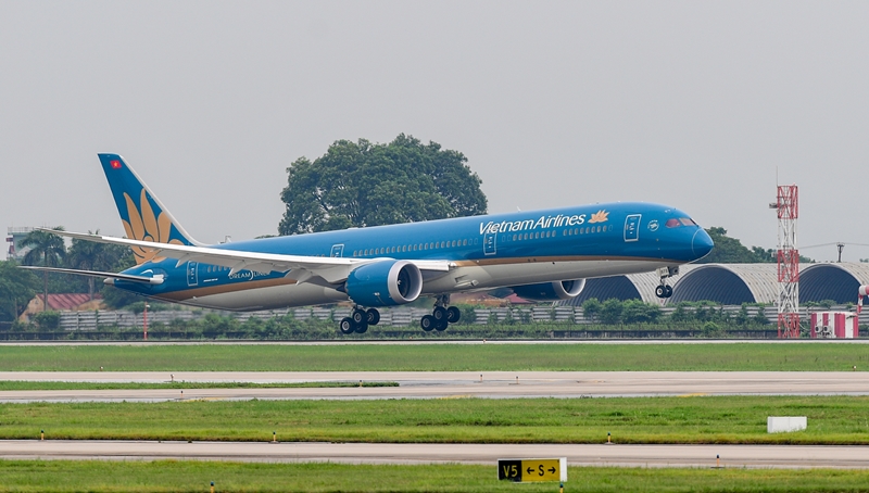 Hãng hàng không Vietnam Airlines tăng mạnh số chuyến bay trong dịp Quốc khánh