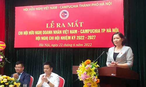 Vietnam - Cambodia Entrepreneur Friendship Branch launched