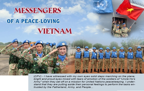 Article 3 Proud Vietnamese female soldiers in Africa