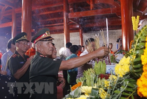 Requiem held for fallen Vietnamese and Laotian soldiers in Laos