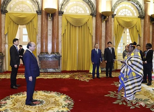 President receives new ambassadors of South Africa, Saudi Arabia, Belgium