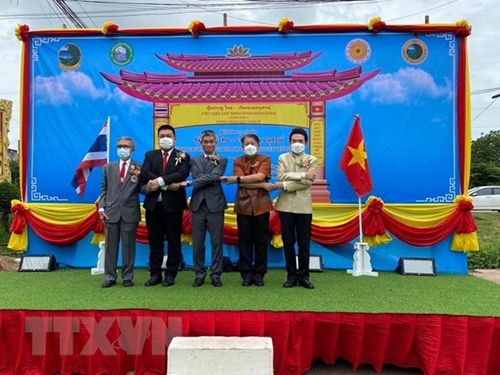 Vietnam welcome gate built in Thailand