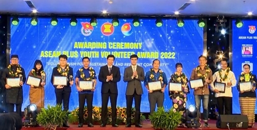 Winners of ASEAN Plus Youth Volunteer Award 2022 named