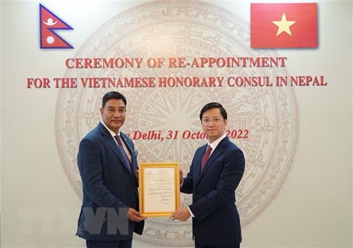Rajesh Kazi Shrestha appointed as Honorary Consul of Vietnam in Nepal