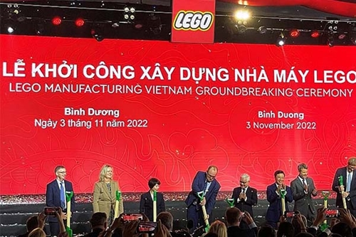LEGO’s biggest foreign-invested factory built in Binh Duong