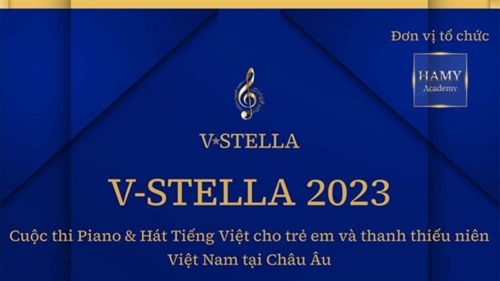 Piano and singing contest for Vietnamese children and teenagers in Europe