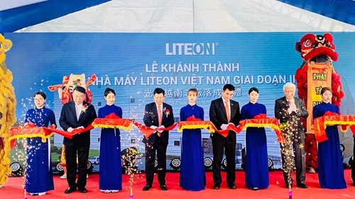 Hai Phong Electronic components factory put in operation
