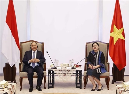 Indonesian legislative bodies’ websites highlight leaders meetings with Vietnamese President