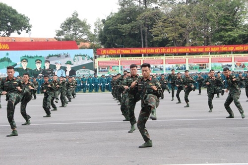 HCM City Command launches combat training in 2023
