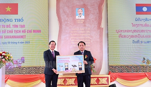 Ho Chi Minh City sponsors restoration of Uncle Ho relic site in Laos