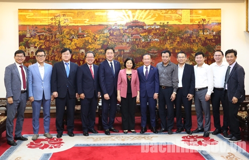 Korean company intends to start project in Bac Ninh