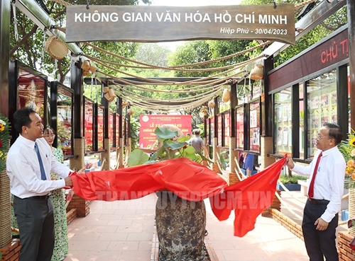 Ho Chi Minh cultural space inaugurated in Ho Chi Minh City’s locality