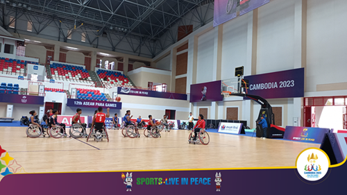ASEAN Para Games 12 Wheelchair basketball competitions start