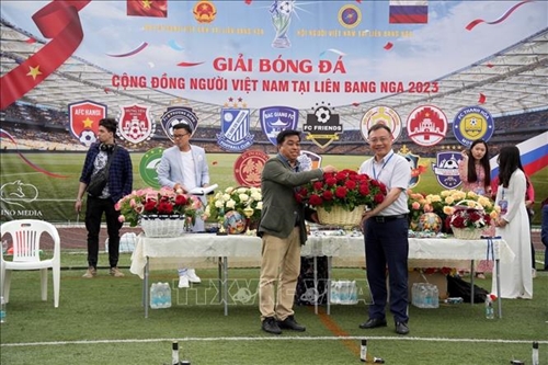 Football tournament launched for overseas Vietnamese in Russia