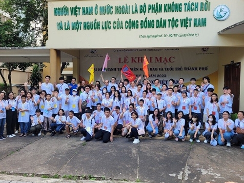 60 young overseas Vietnamese join summer camp in HCMC