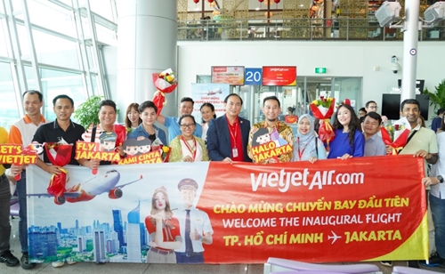 VietJet Air launches direct Ho Chi Minh City– Jakarta route