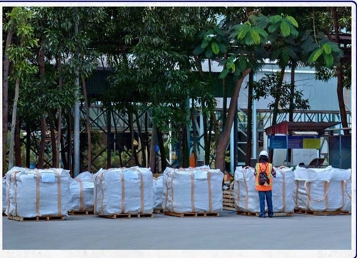 First cement batch of Vincem Ha Tien exported to US