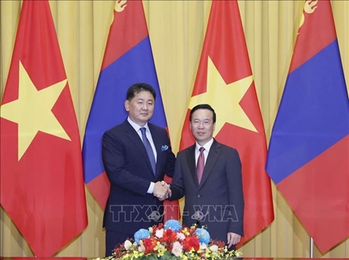Vietnam treasures traditional friendship with Mongolia President