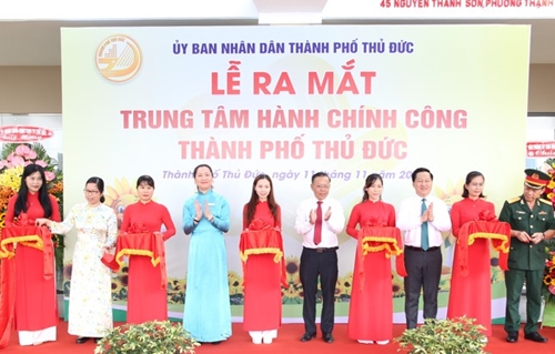 Public Administrative Centre of Thu Duc city inaugurated