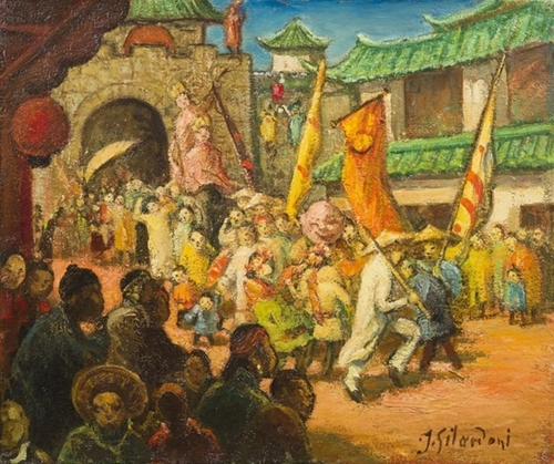 Sotheby’s exhibition of Indochina paintings on display in Ho Chi Minh City