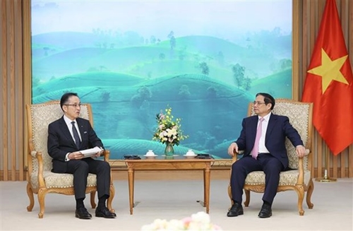 PM welcomes Japanese firms investing in Vietnam’s priority development areas