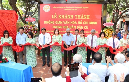 Hundreds of Ho Chi Minh Cultural Spaces developed in Thu Duc City